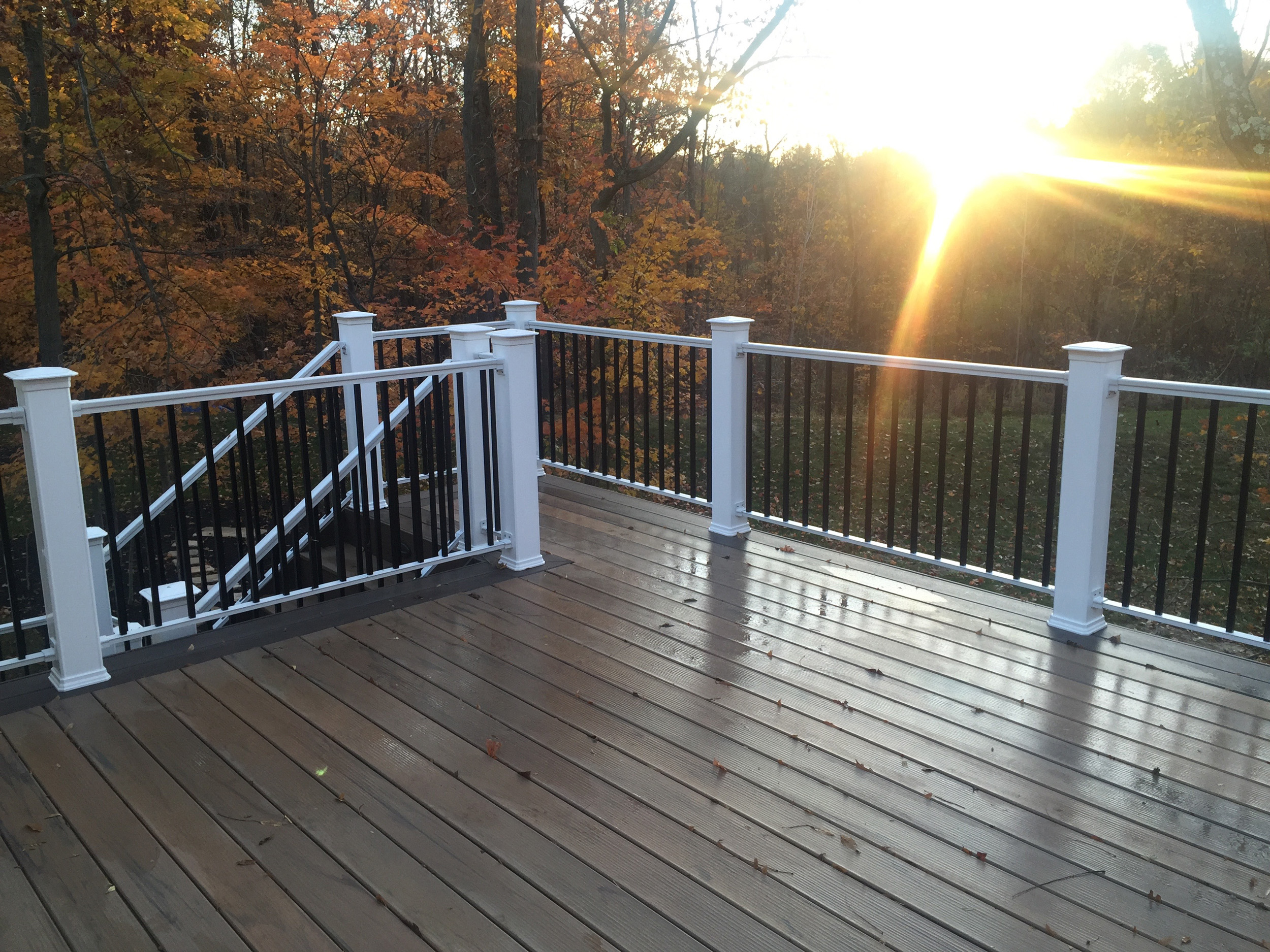Another job well done by APCO deck builders in Columbus Ohio